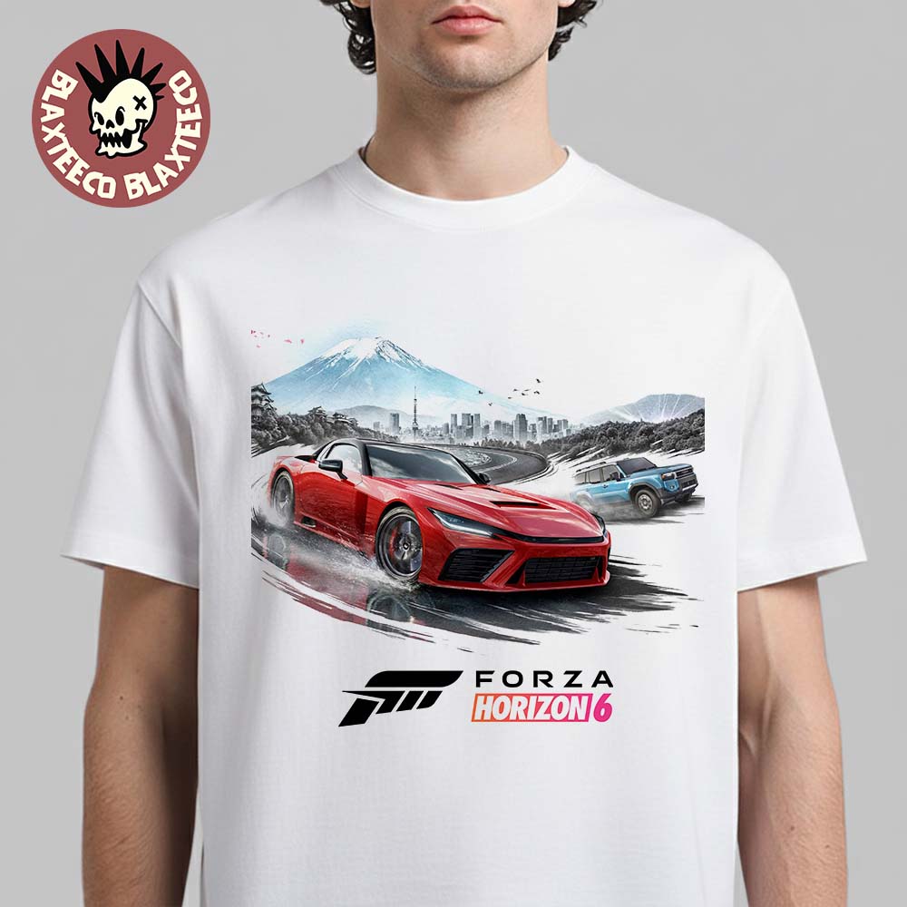 Forza Horizon 6 Game Cover Art T-Shirt