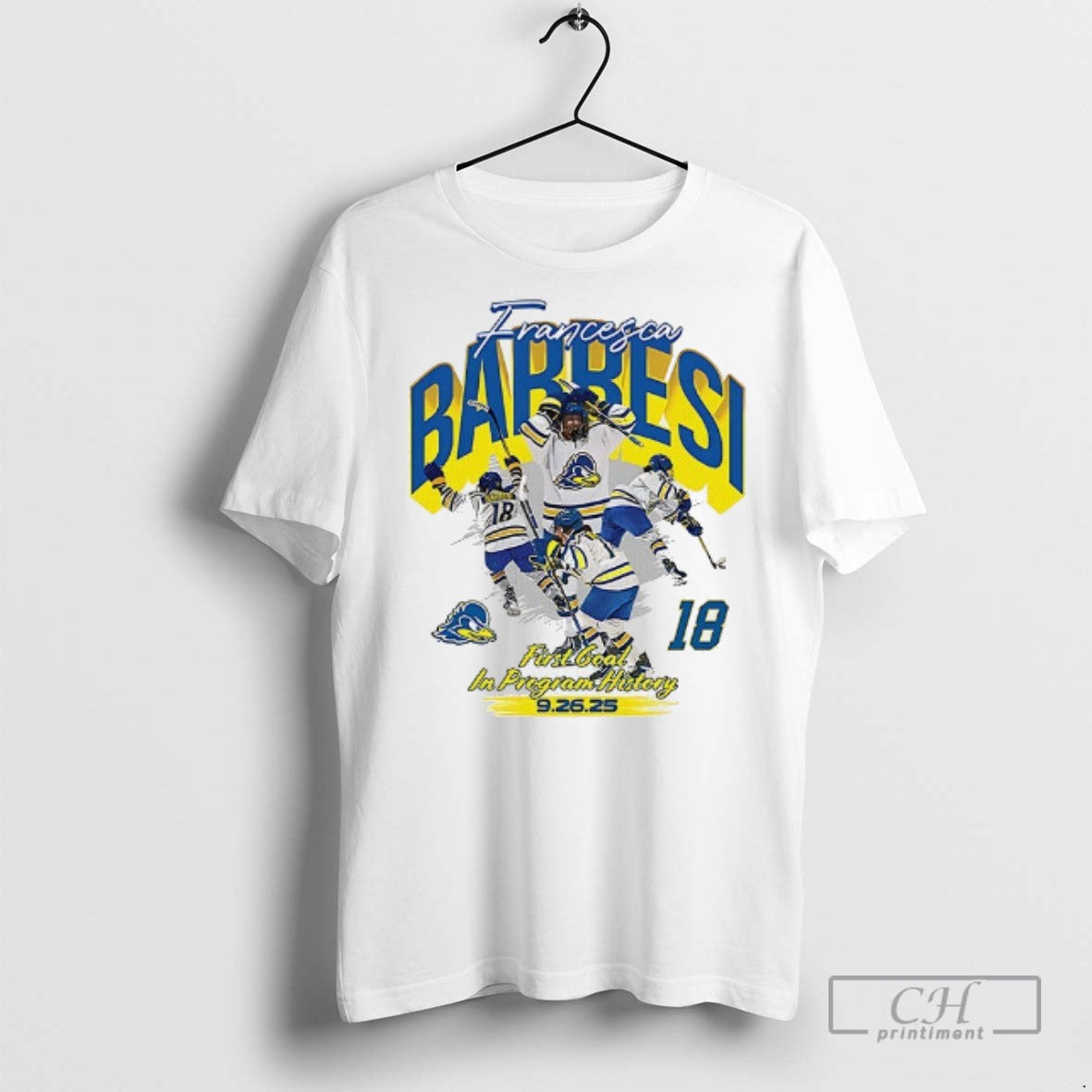 Francesca Barresi First Goal In Program History 2025 T Shirts