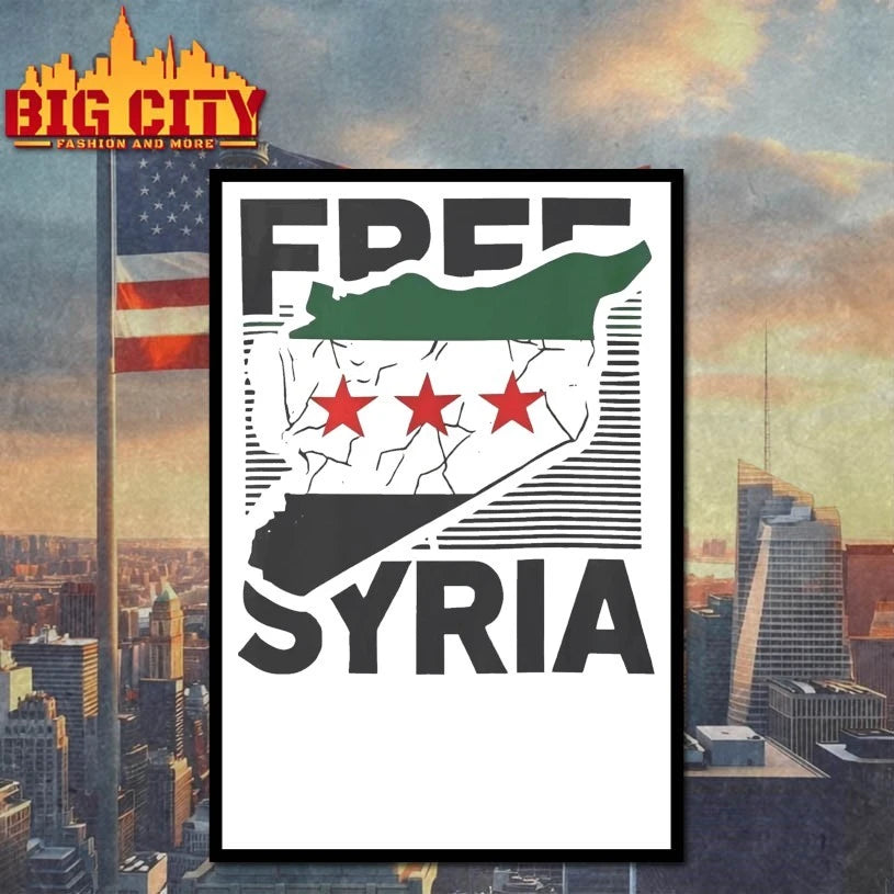 Free Syria Map Syria shirt