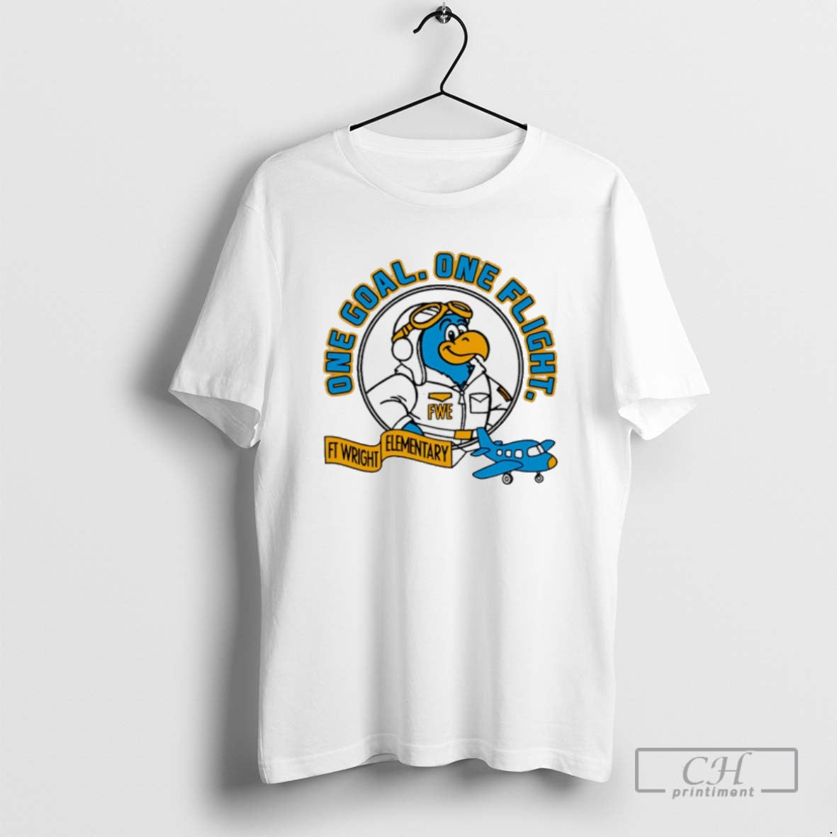 Ft Wright Elementary Falcons One Goal One Flight T Shirts