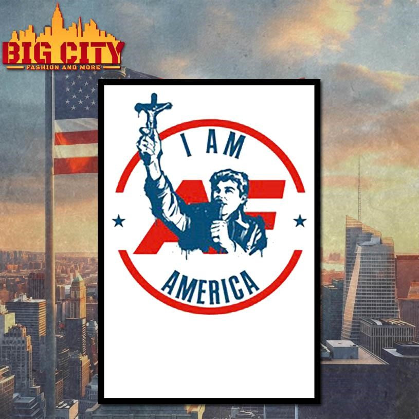 Official Fuentes America First Crucifix Shirt
