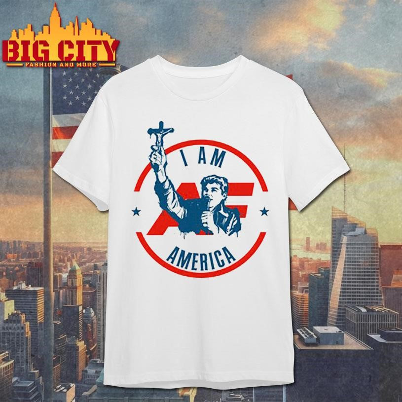 Official Fuentes America First Crucifix Shirt