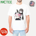 Funny 2000s Punk Print Anime hair dryer shirt