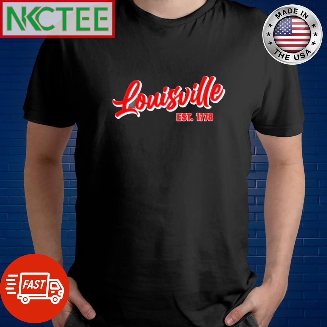 Funny Arizona Cardinals Louisville est 1778 shirt