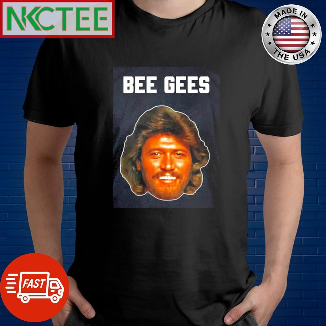 Funny Barry Gibb Bee Gees head shirt