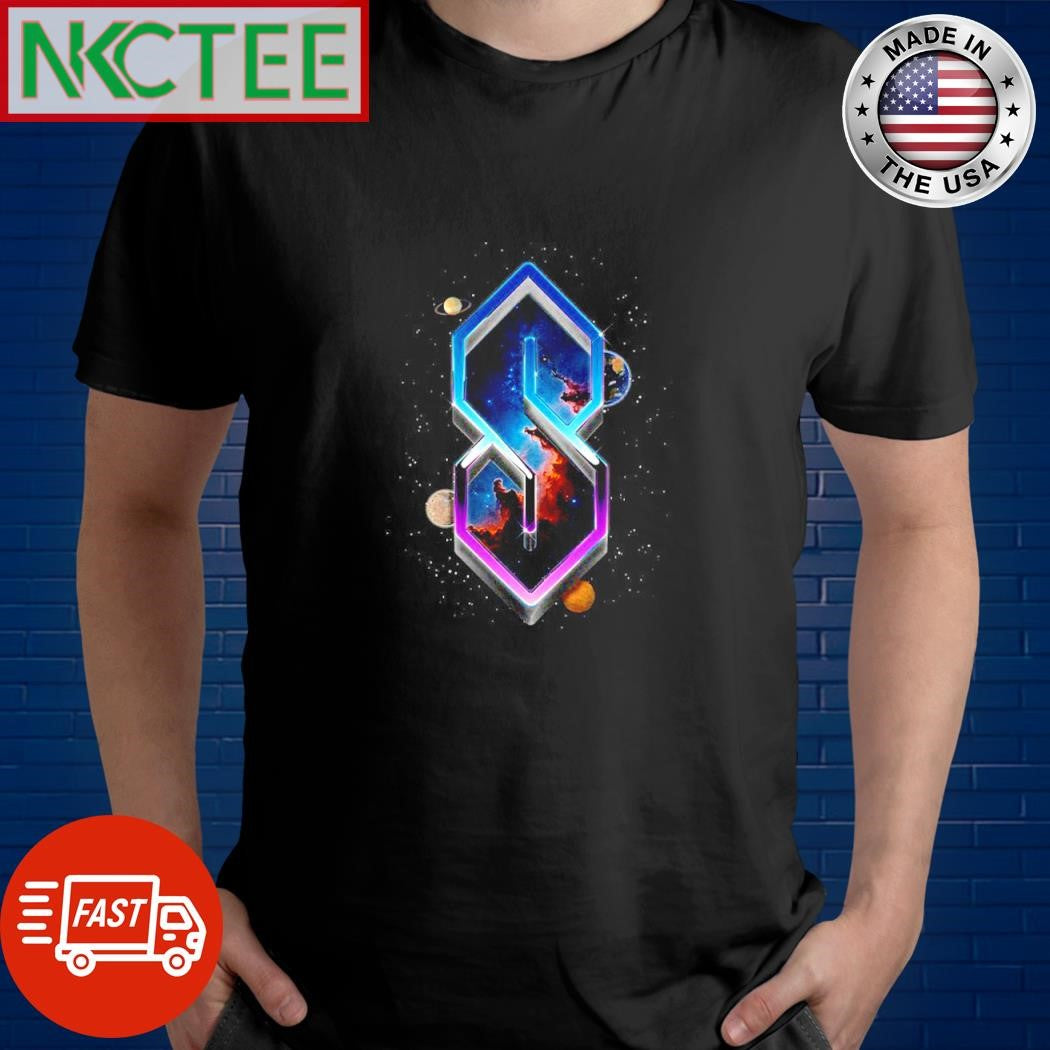 Funny Cool S in Space Universe shirt