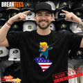 Funny Dabbing Donald Trump US Election South Carolina Map T-Shirt