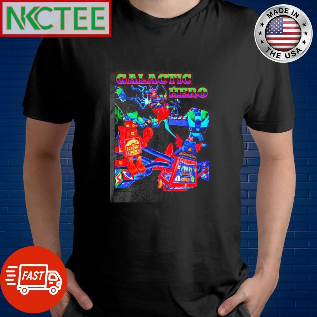 Funny Galactic hero boxobot monster shirt
