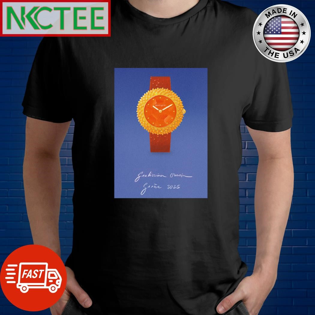 Funny Gentissima Oursin Fire Opal Gérald Genta 2025 shirt