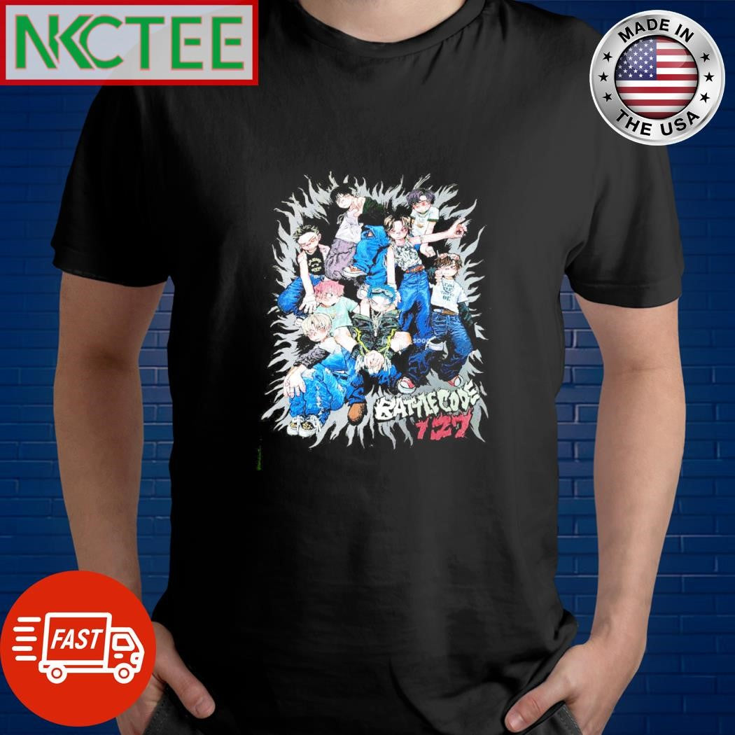 Funny K-pop group Battlecode NCT 127 shirt