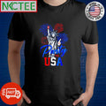 Funny Party in the USA firework Statue of Liberty shirt