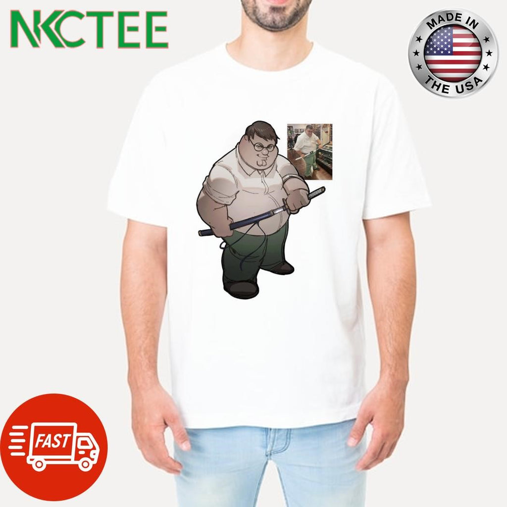 Funny Peter imitates peter Katana shirt