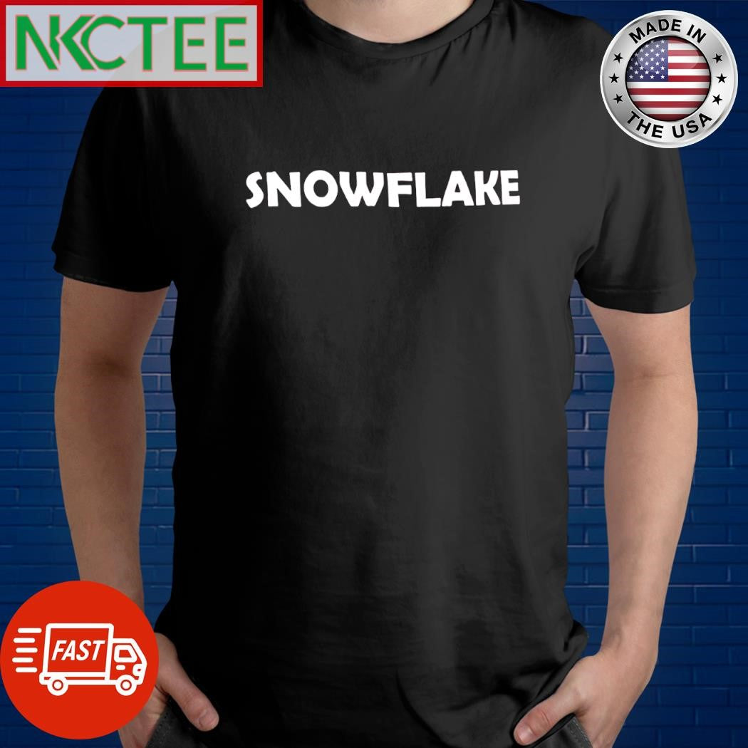 Funny Snowflake text shirt