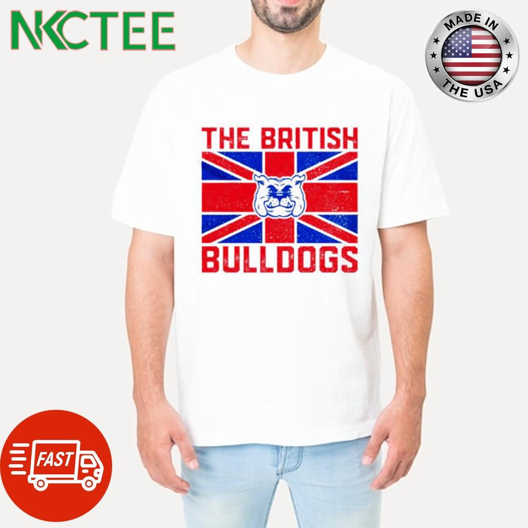 Funny The British Bulldogs Flag shirt