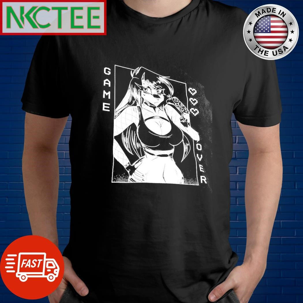 GAME OVER fox women shirt