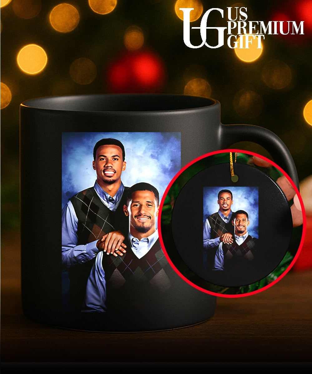 Gabriel Magalhaes and William Saliba Step Brothers shirt