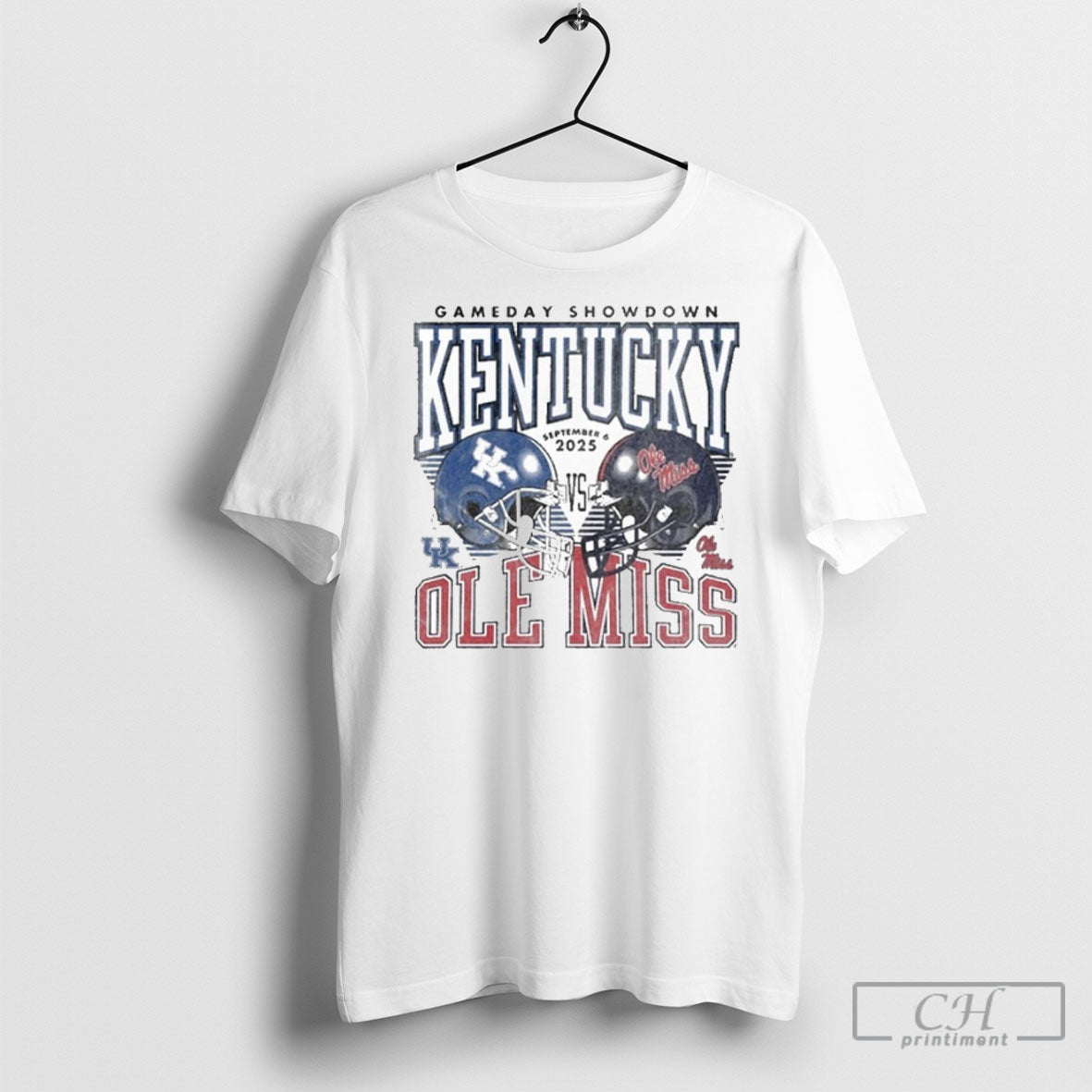 Gameday Kentucky Vs Ole Miss September 6 2025 Duel Helmet Shirt Tee