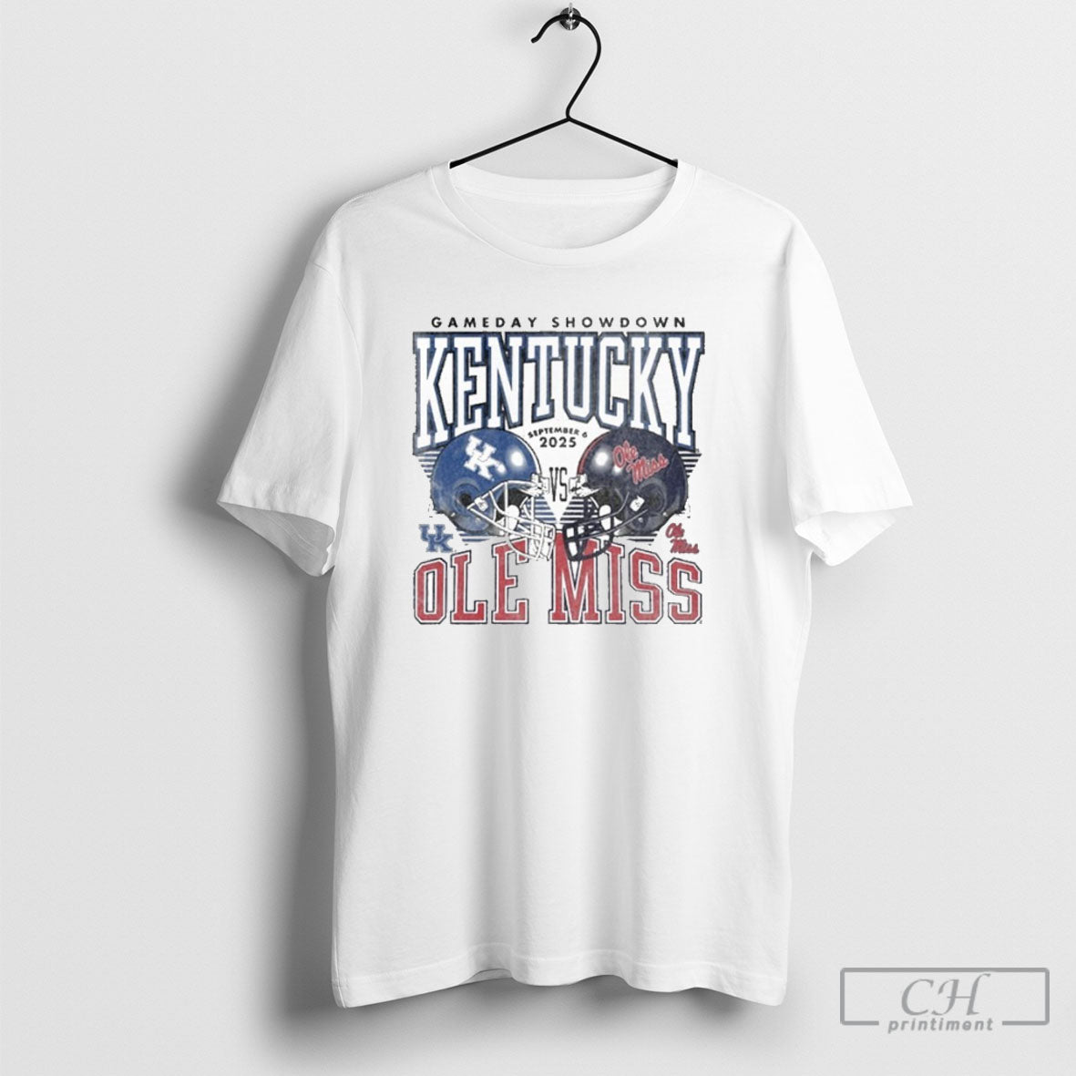 Gameday Showdown 2025 Kentucky Vs Ole Miss Matchup T T Shirt