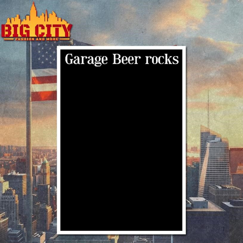 Garage Beer Rocks shirt