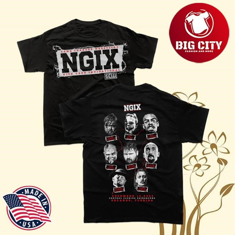 Gcw Ngix Event Two Sided Shirt