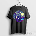 Gengar X Van Goghs Starry Night Starry Ghost T Shirts
