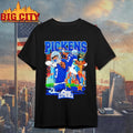 George Pickens Dallas Cowboys Hand Drawn Artwork Shirt