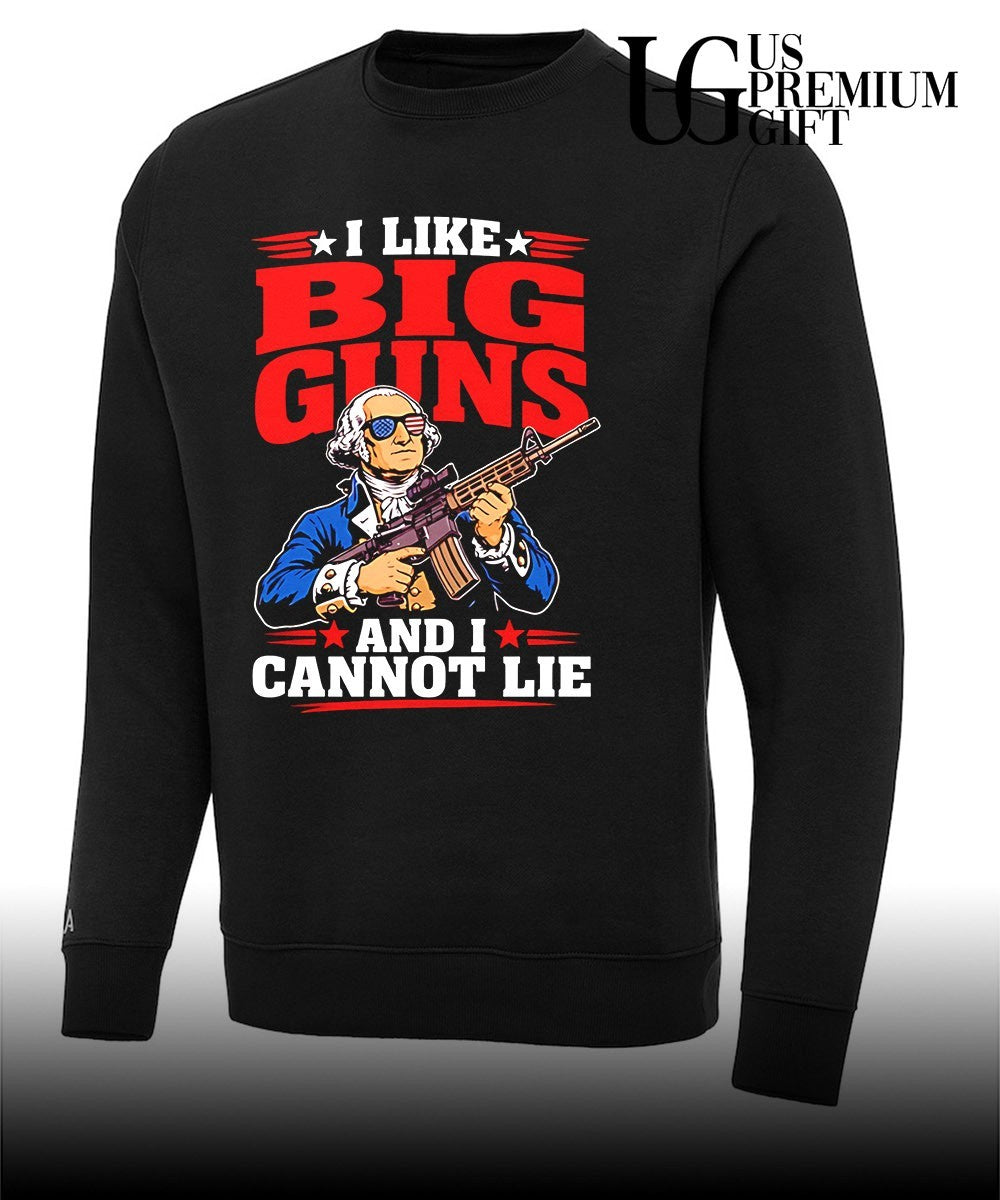 George Washington I like big guns and I cannot lie graphic shirt