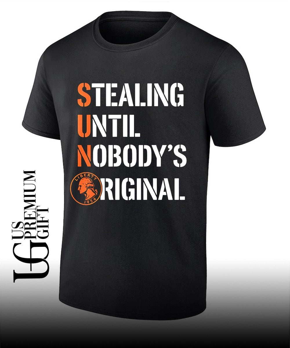 George Washington Liberty 1954 Stealing until Nobody_s Original shirt