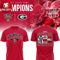 Georgia Bulldogs 2026 Goodyear Cotton Bowl Champions Two Sided Shirt