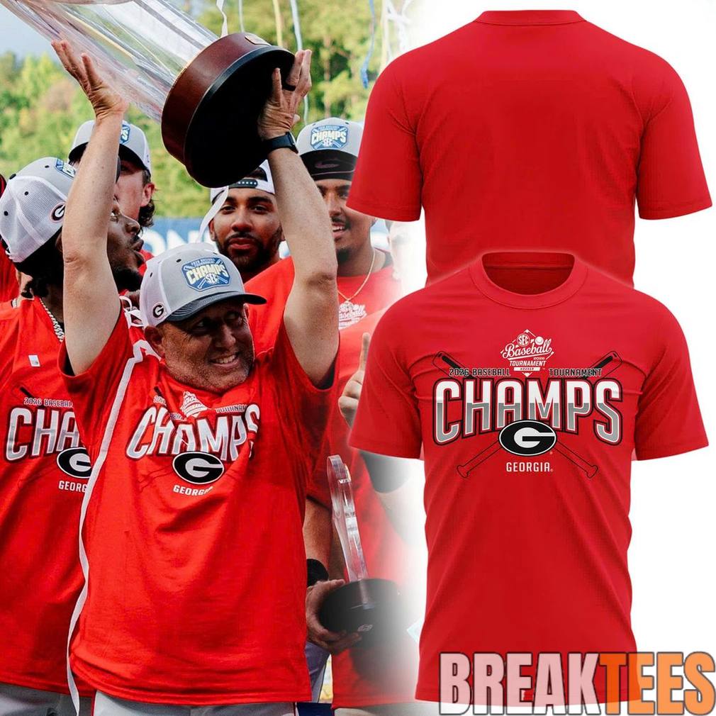 Georgia Bulldogs 2026 SEC Baseball Tournament Champions Shirt