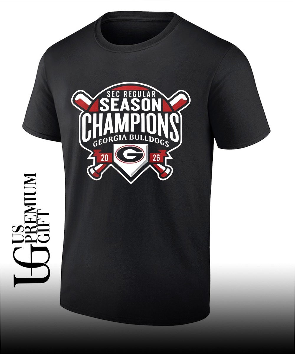 Georgia Bulldogs 2026 SEC Regular Season Champions T-shirt
