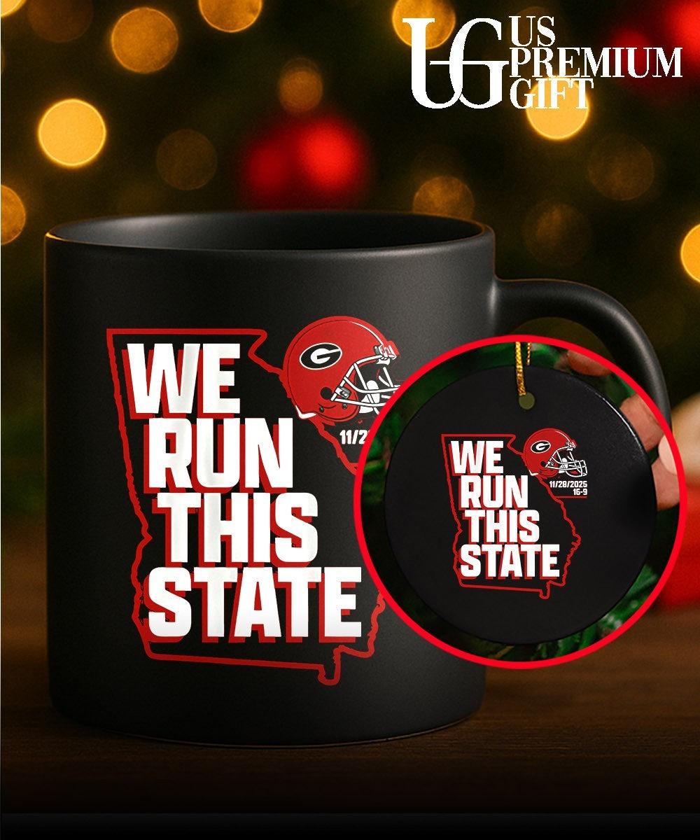 Georgia Bulldogs we run this state football 2025 graphic pride shirt