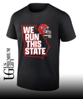 Georgia Bulldogs we run this state football 2025 graphic pride shirt
