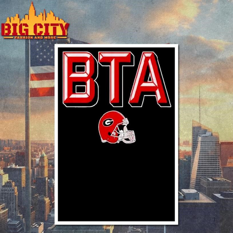 Georgia Football Bta Helmet Shirt