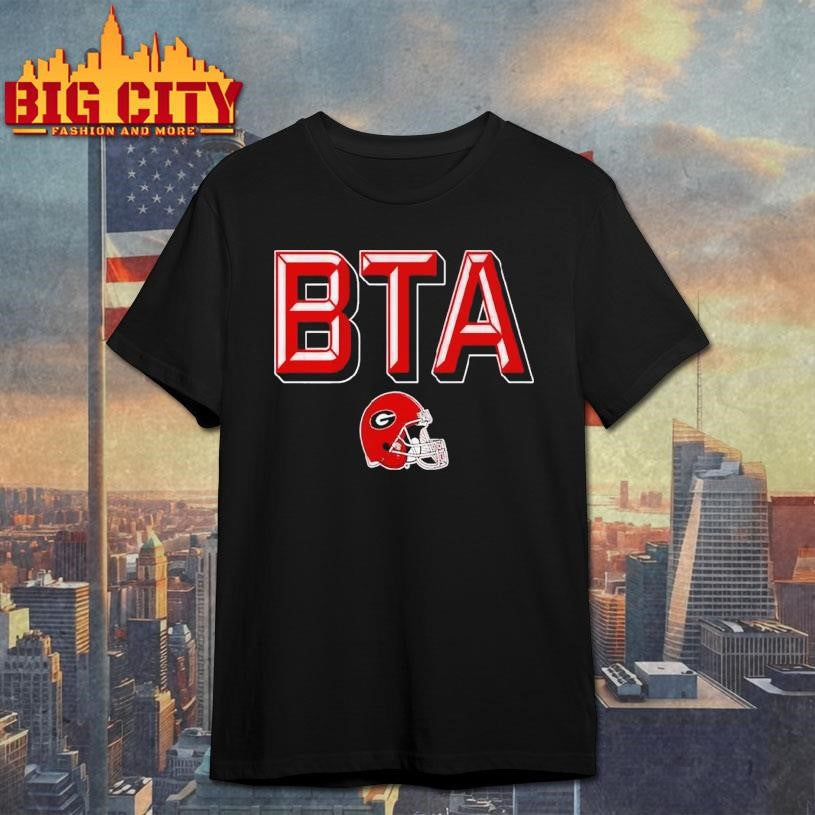 Georgia Football Bta Helmet Shirt