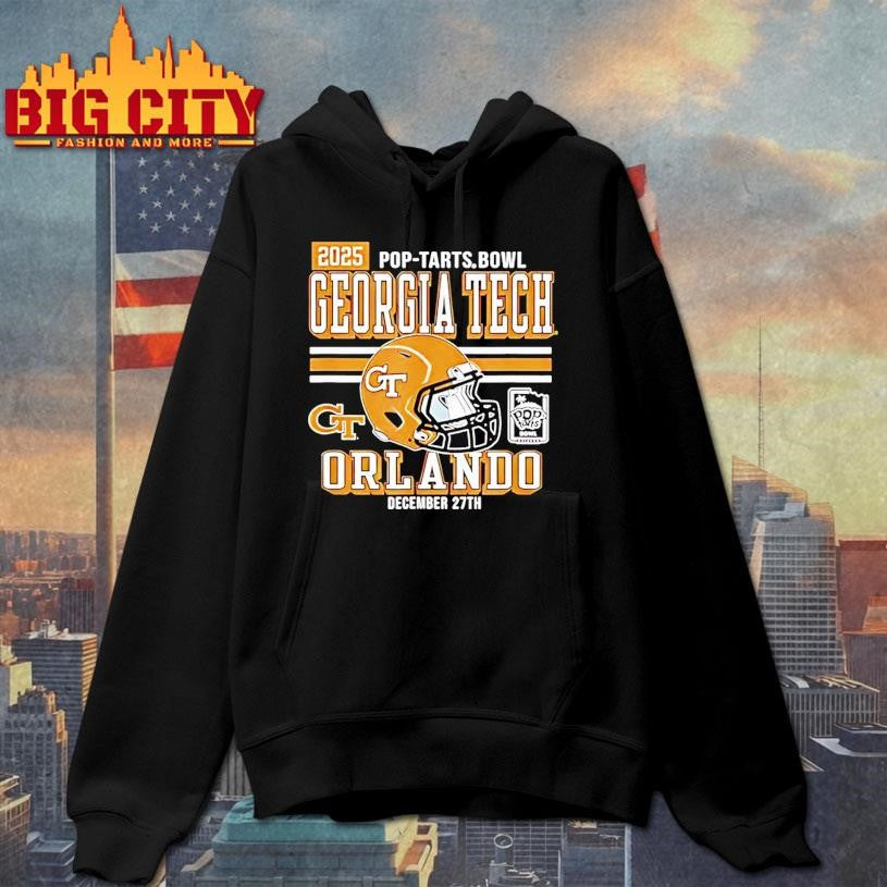 Georgia Tech Yellow Jackets Pop Tarts Bowl 2025 Shirt
