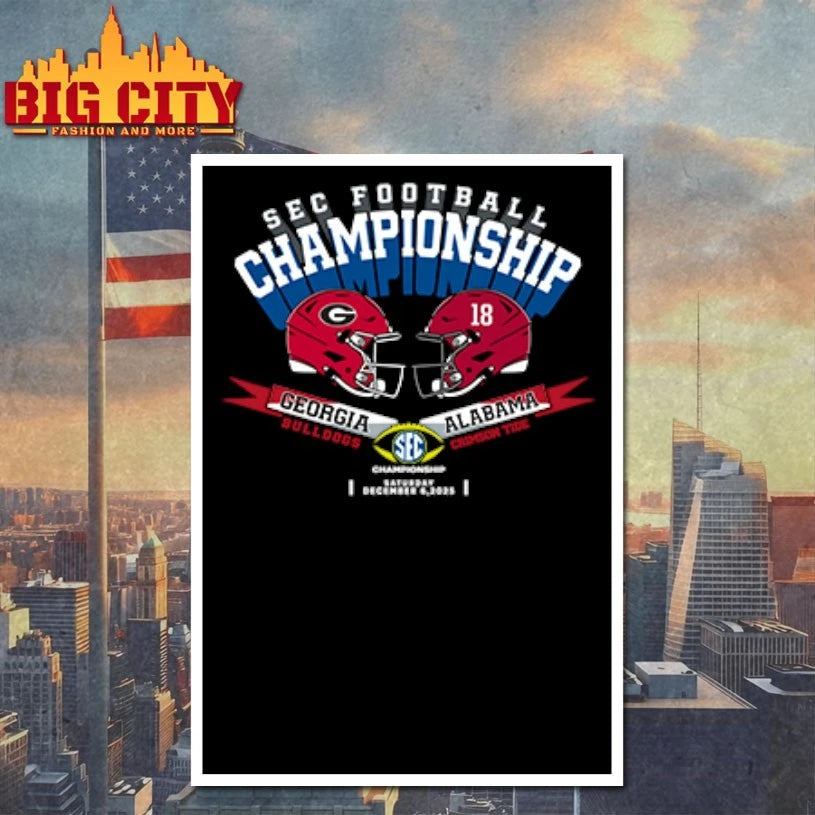 Georgia Vs Alabama SEC Championship 2025 shirt