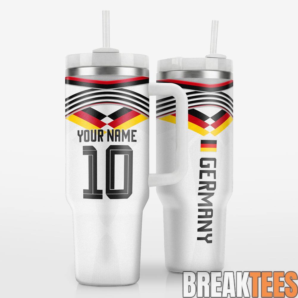 Germany Jersey Design WC26 Custom Tumbler