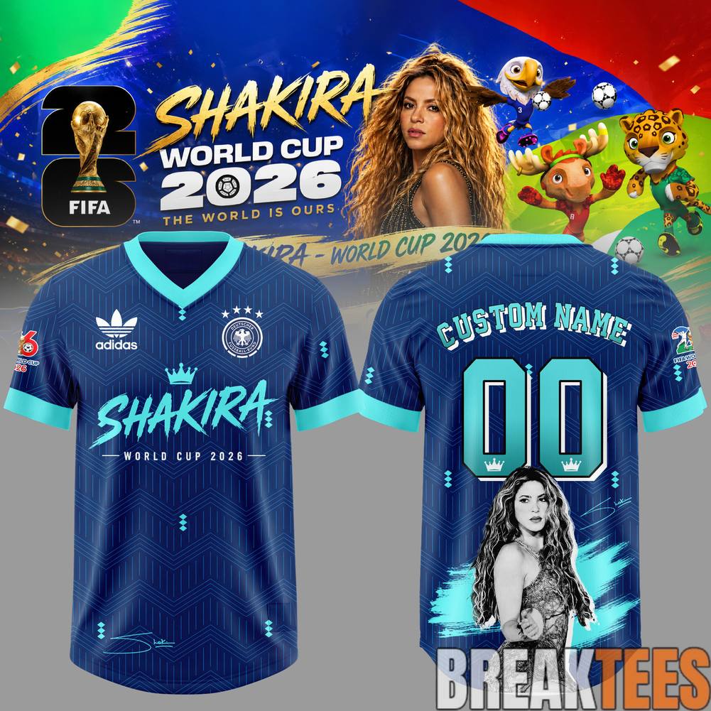 Germany National Football Team x Shakira World Cup 2026 Legacy Edition Custom Jersey