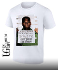 Get Rich or Die Tryin’ mugshot shirt