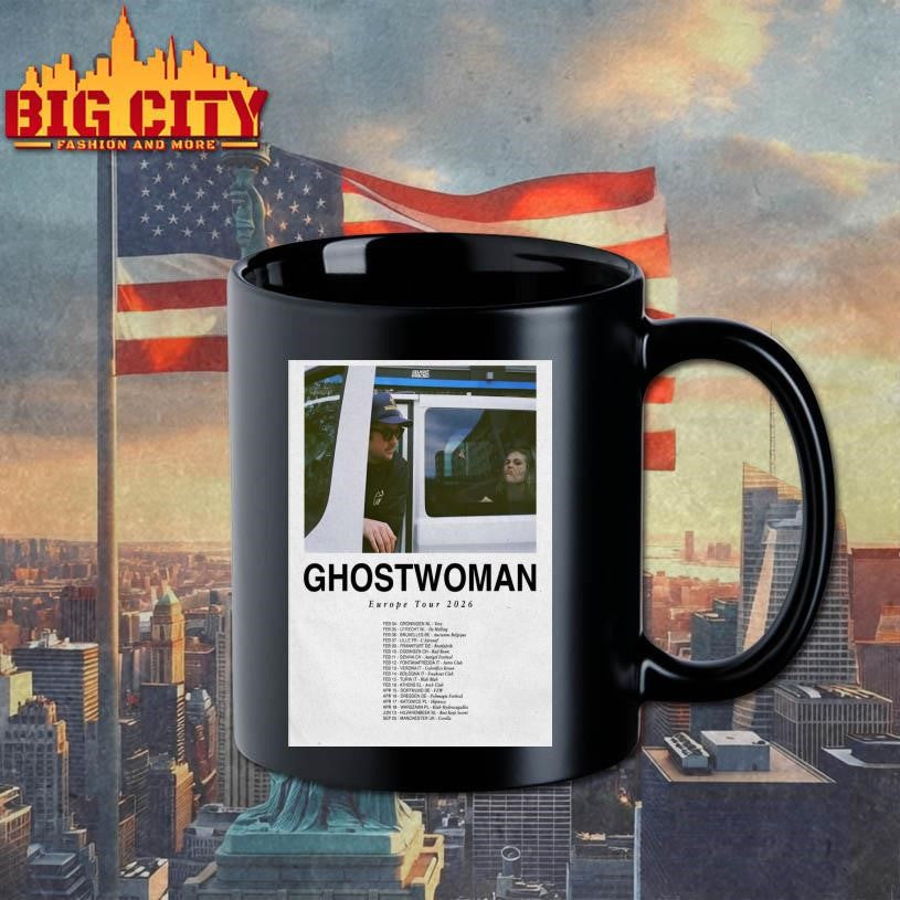 Ghostwoman EU Tour 2026 Poster shirt