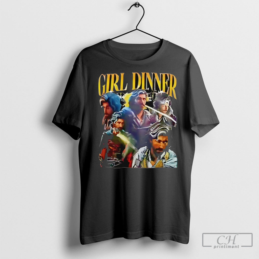 Girl Dinner Verso Clair Obscur Expedition 33 Graphic Shirt Tee