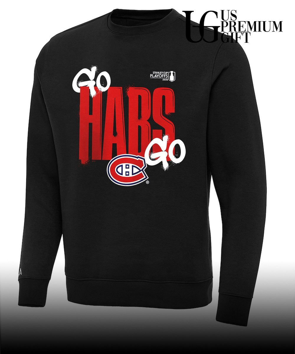 Go Habs go Montreal Canadiens NHL 2026 Stanley Cup Playoffs slogan shirt