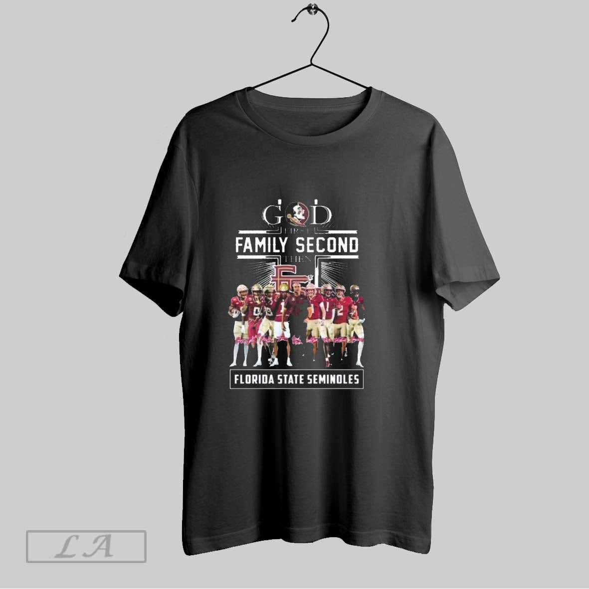 God First Family Second Then Florida State Seminoles Players Signatures 2025