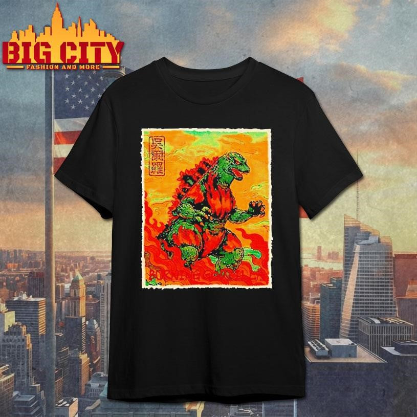 Godzilla Vs. Destoroyah 30th Anniversary Scene Illustration Shirt