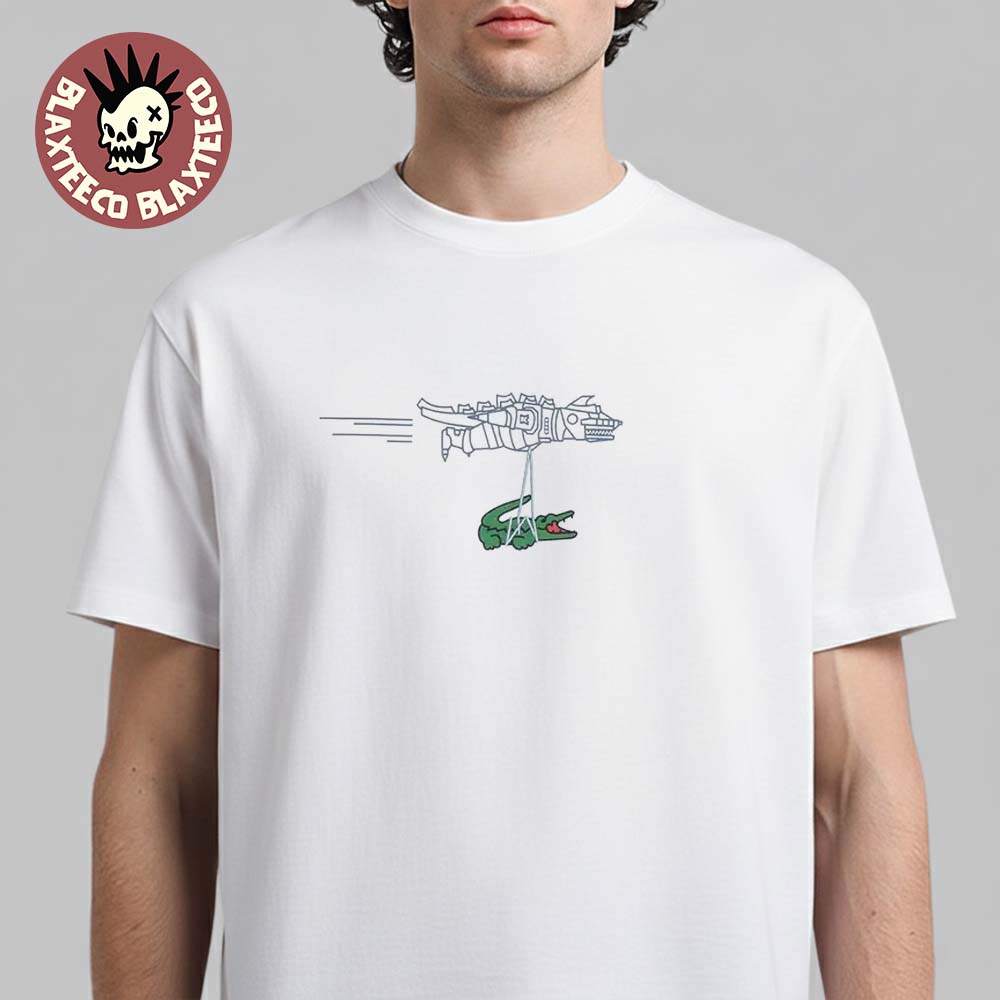 Godzilla X Lacoste Flying Mechagodzilla T-Shirt