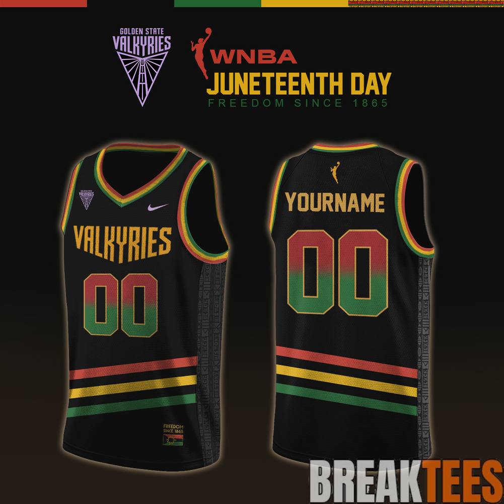 Golden State Valkyries 2026 WNBA x Juneteenth Day Basketball Jersey