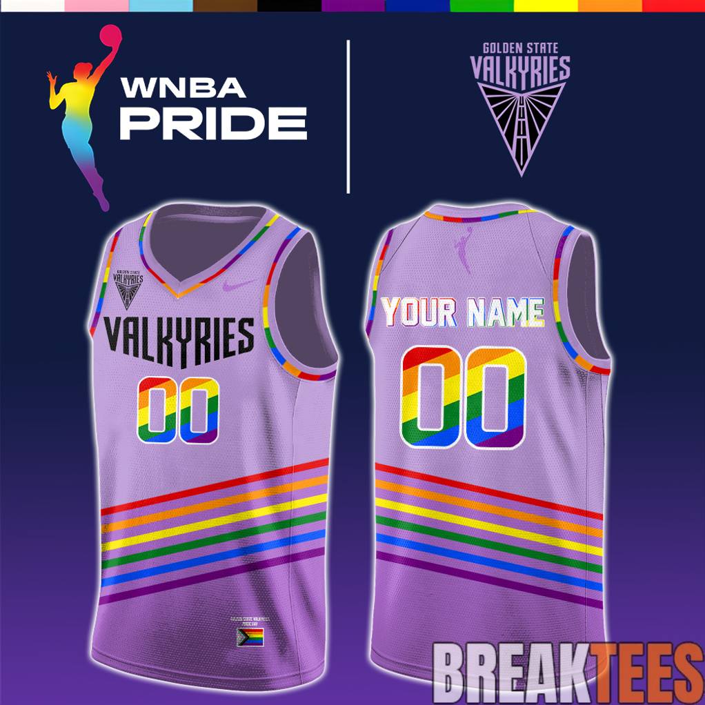 Golden State Valkyries 2026 WNBA x Pride Day Limited Edition Jersey
