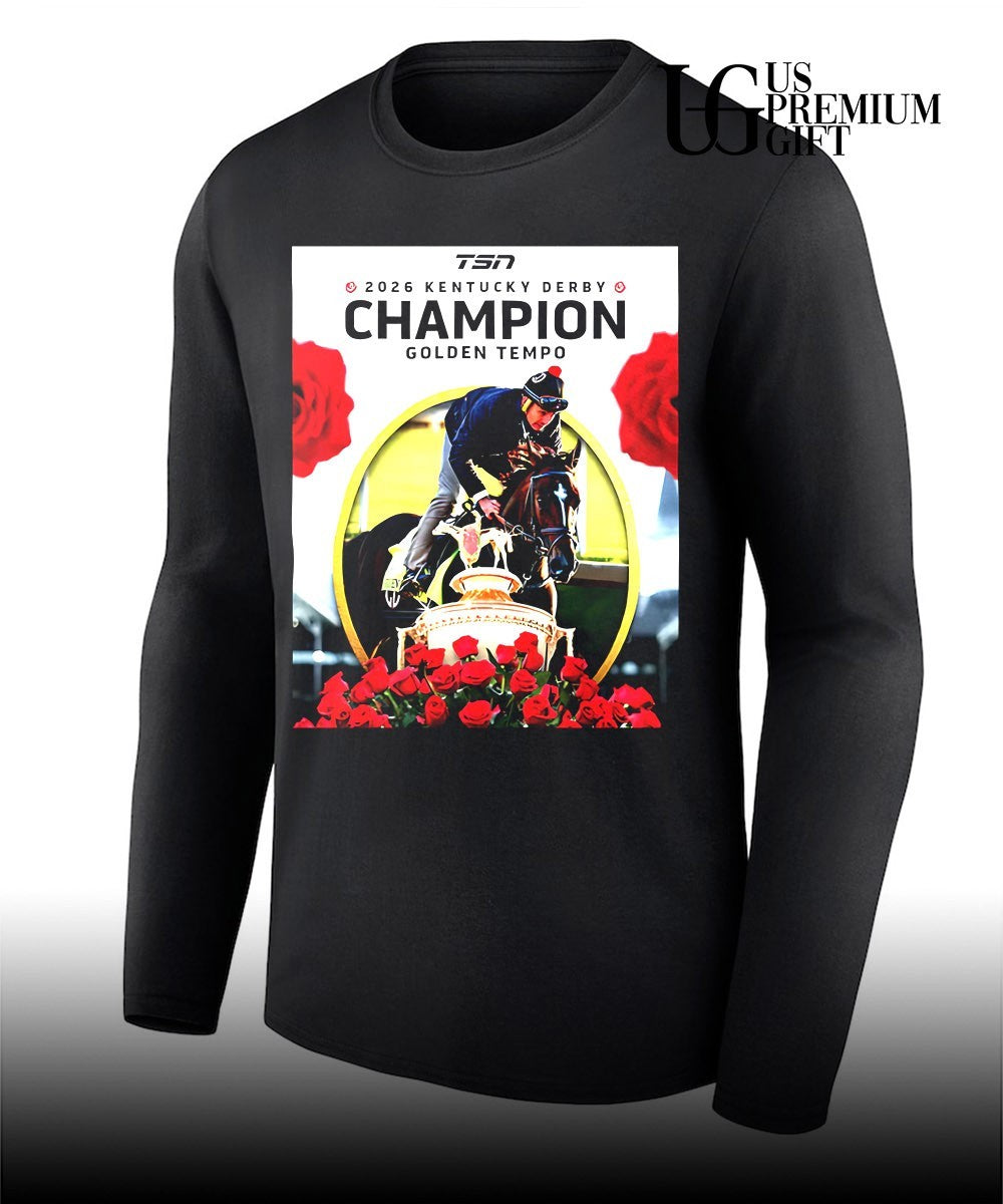 Golden Tempo Kentucky Derby 2026 Champion poster shirt