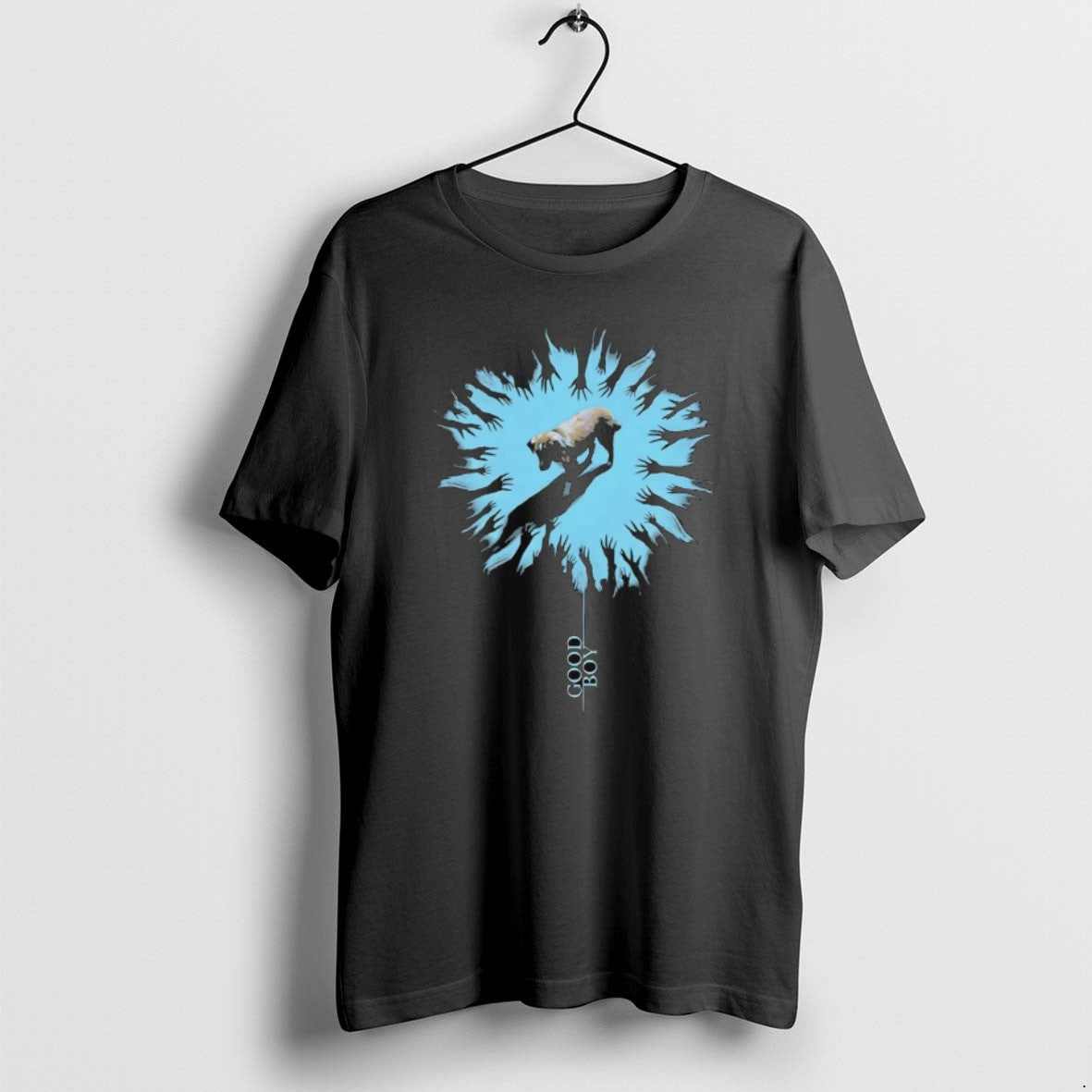 Good Boy Trust His Instincts Paint T Shirts